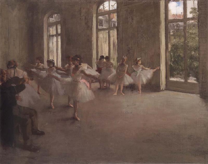 The Rehearsal, Edgar Degas